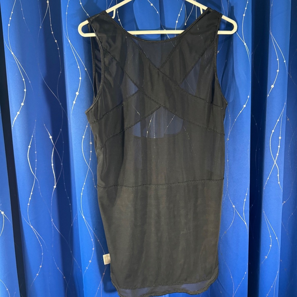 KYMARO New Body Shaper XXXL Black‎ Mesh Tank Top Women Control Shapewear
